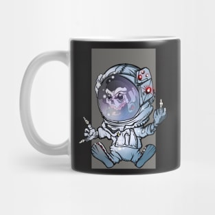 Funny Bad Alien Baby Astronaut Mug